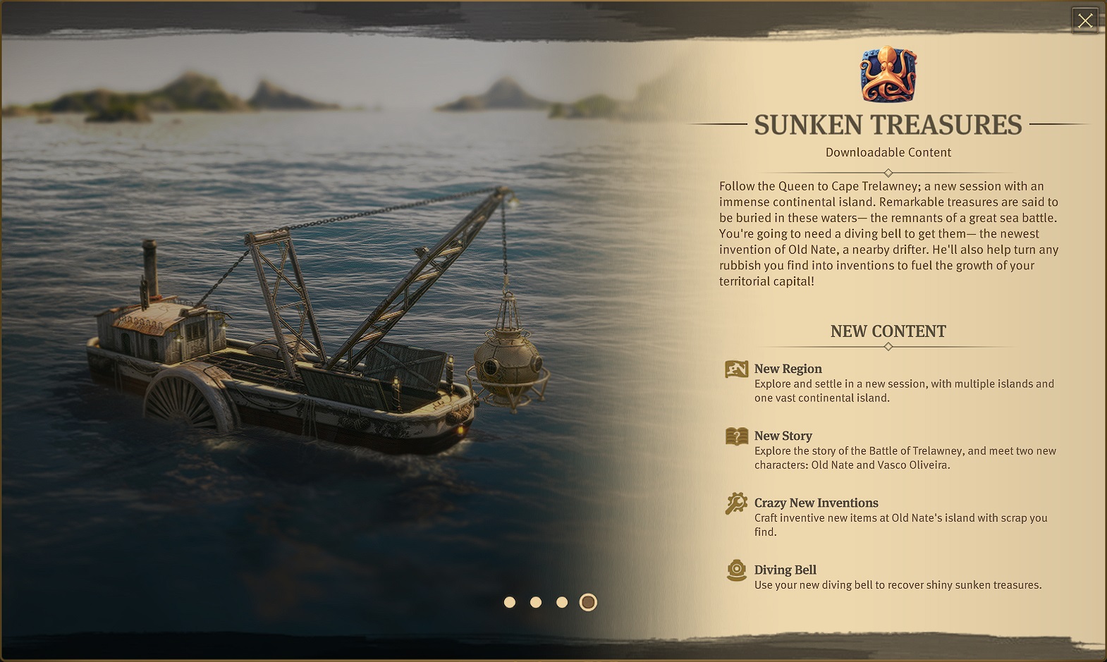Anno 1800 Sunken Treasures DLC